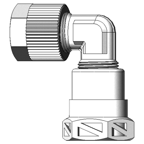 18028020 Vrouwelijke knie adapter koppelingen (G) Teesing Artikelgroep:  Serto Kniekoppelingen