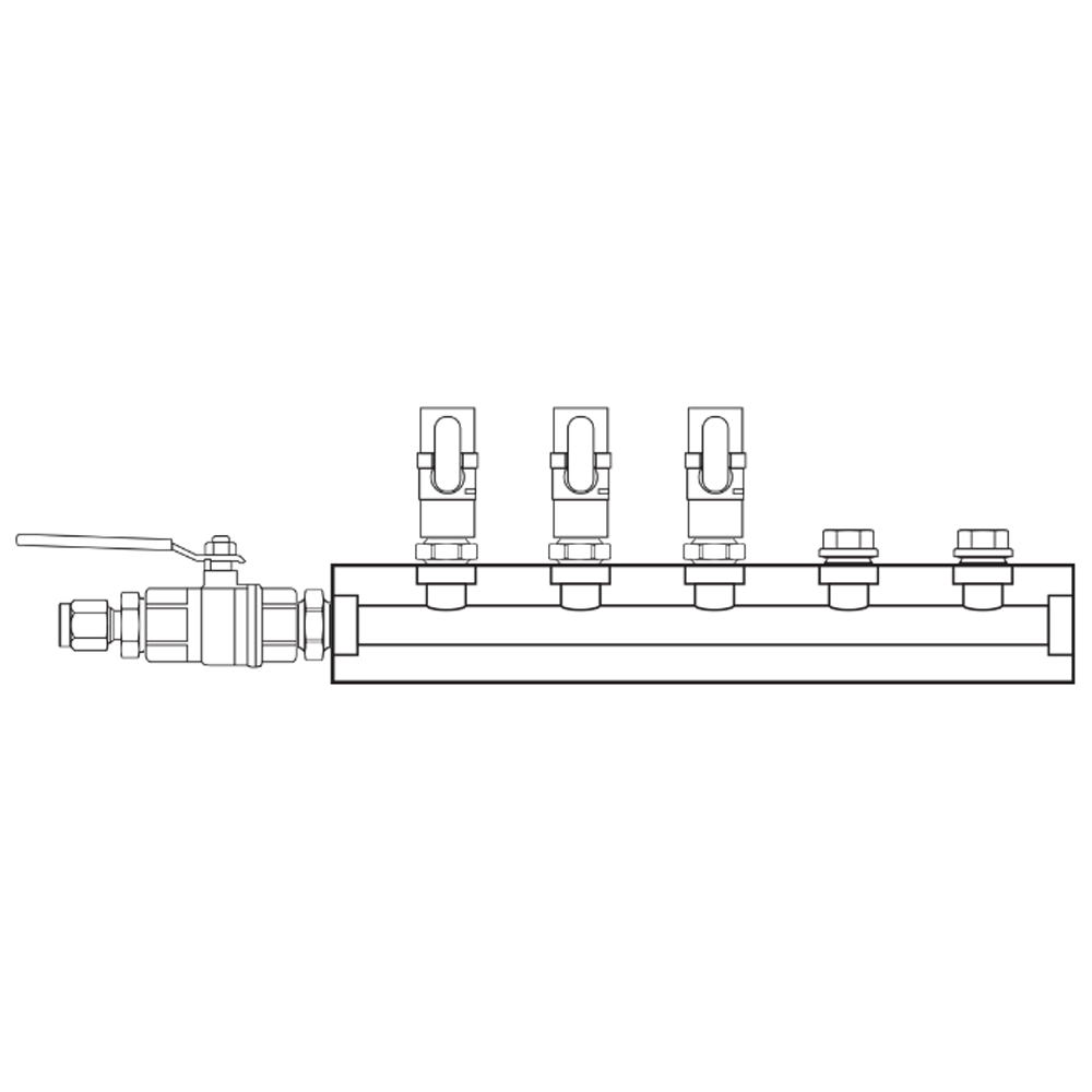 M1031030 Manifolds Brass