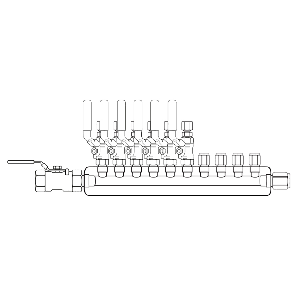 M3064211 Manifolds Stainless Steel Single Sided