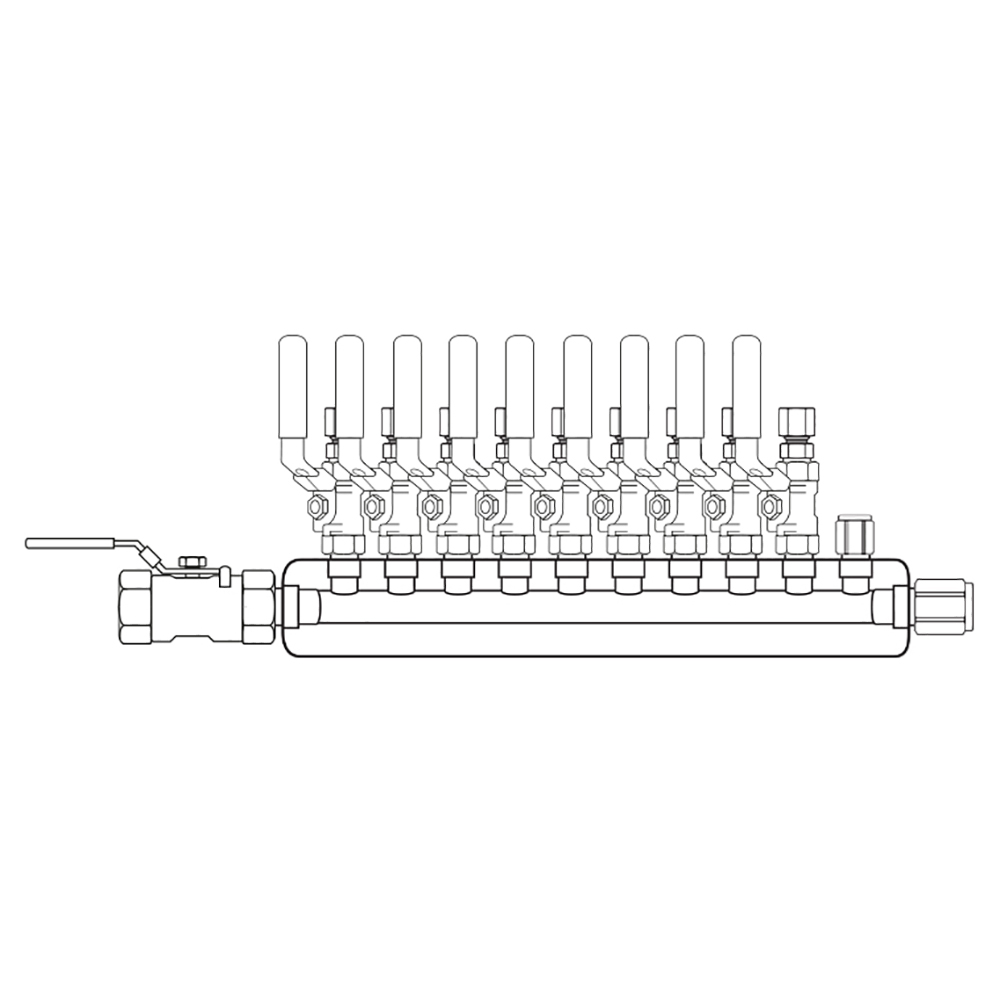 M3094111 Manifolds Stainless Steel Single Sided