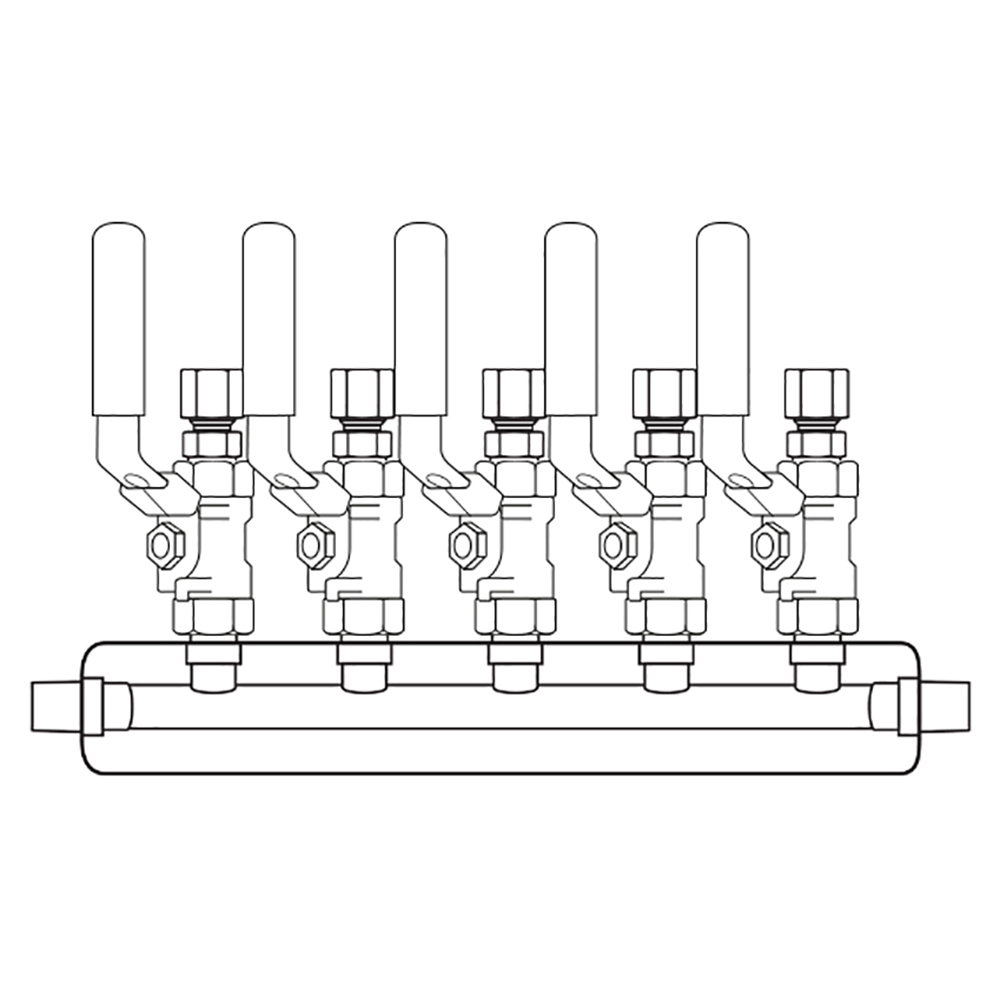 M4054200 Manifolds Stainless Steel Single Sided