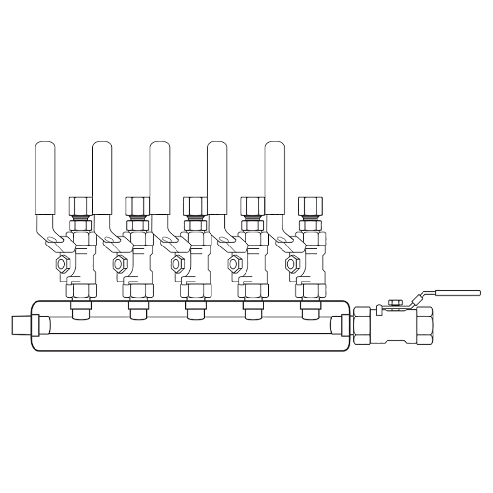 M4054202 Manifolds Stainless Steel Single Sided