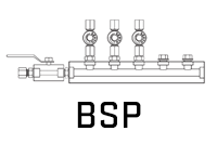 Manifold Stainless Steel Barstock BSP